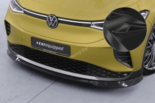 VW ID.4 Pure a Pro přední spoiler lip Glossy Black CSR Lesk