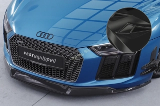 Audi R8 4S přední spoiler lip Glossy Black CSR Lesk