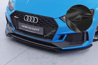 Audi RS5 (F5) přední spoiler lip Glossy Black CSR Lesk