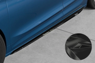 Škoda Enyaq iV nástavce na boční prahy Glossy Black CSR Lesk