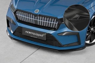 Škoda Enyaq Sportline/ RS přední spoiler lip Glossy Black CSR Lesk