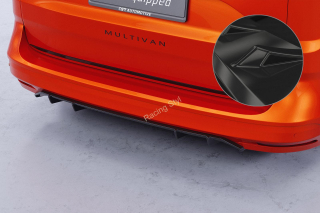 VW T7 typ ST spoiler na zadní nárazník difuzor Glossy Black CSR Lesk