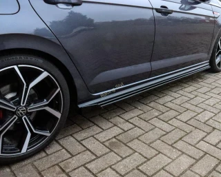 VW Polo 6 GTI 2G Facelift boční prahy s křidélky IN Tuning
